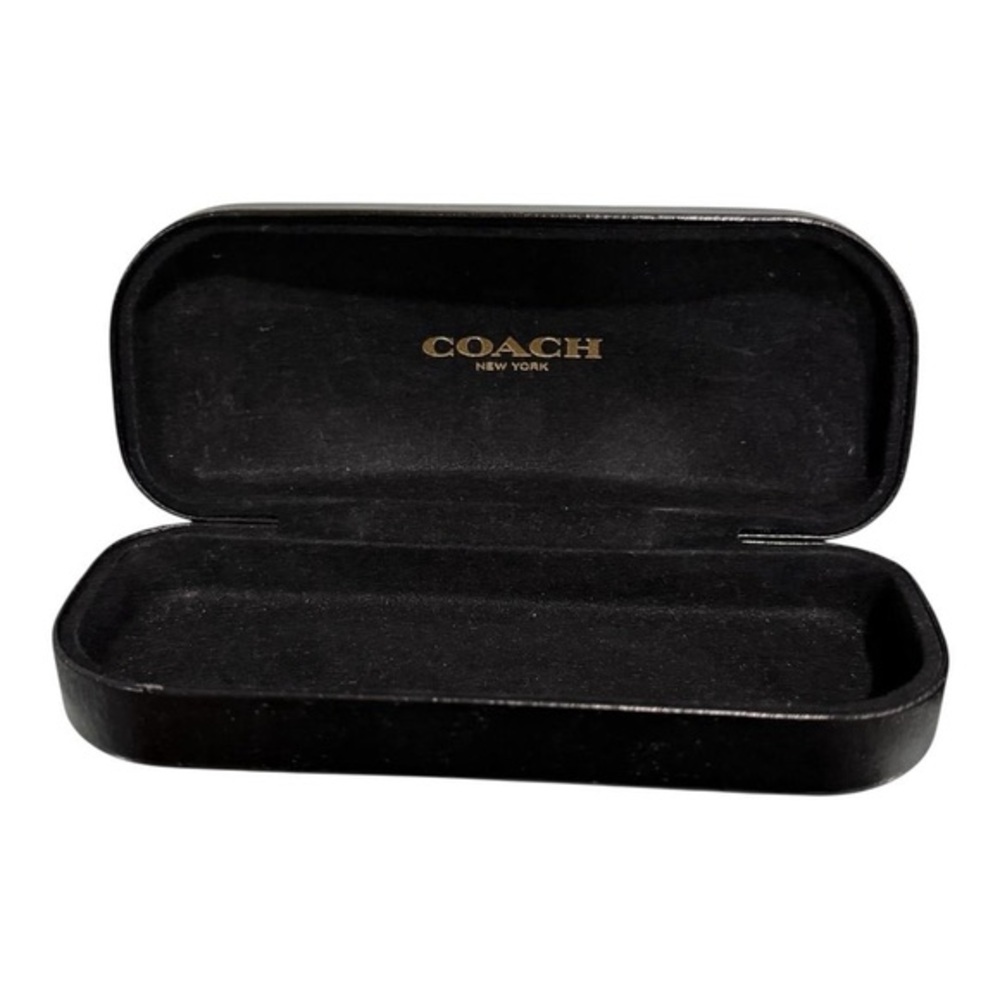 Coach Hard Shell Eyeglass Cases Lot of 2 Sunglasses Storage Box Authentic - Picture 7 of 12
